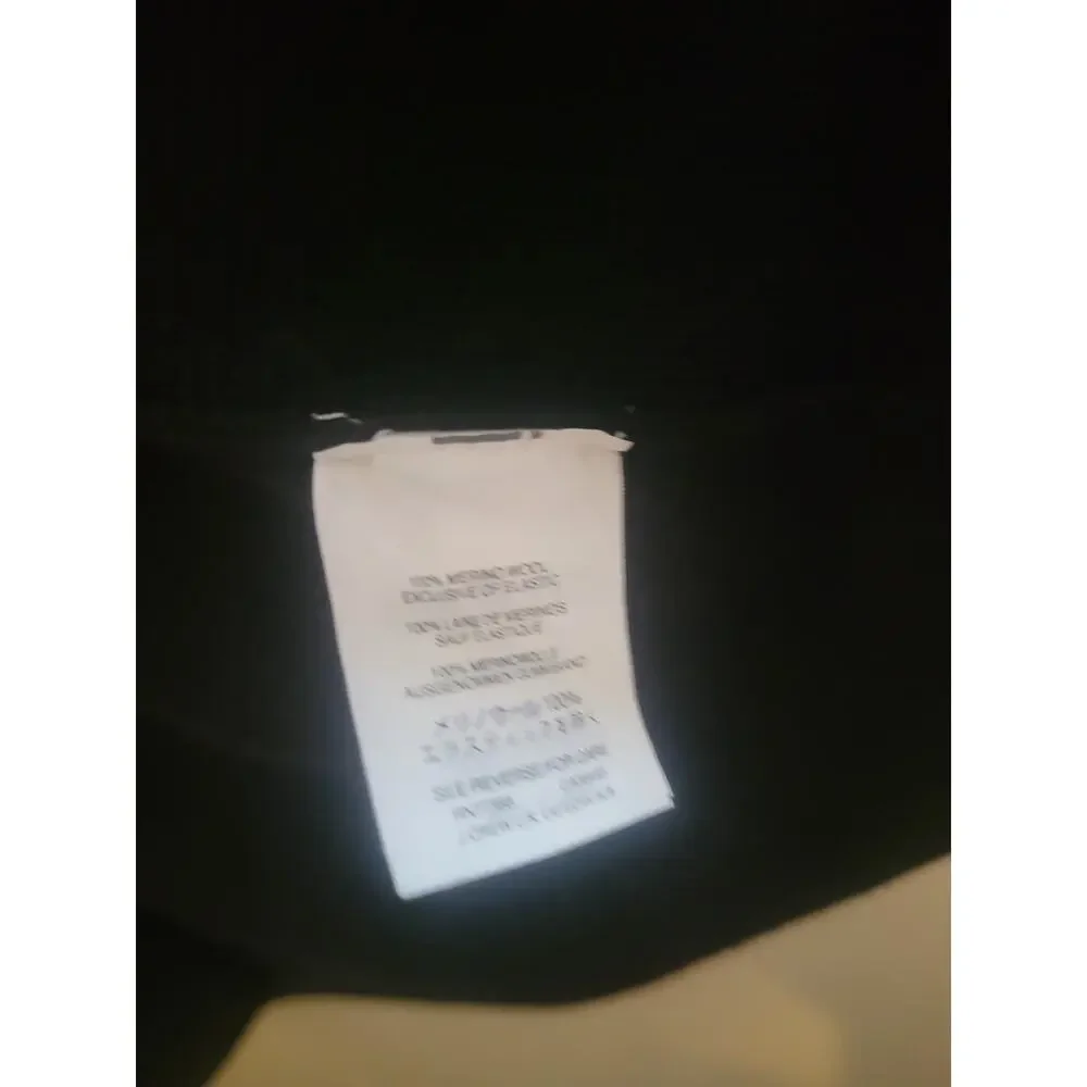 J crew Merino wool black jacket sweater medium m
